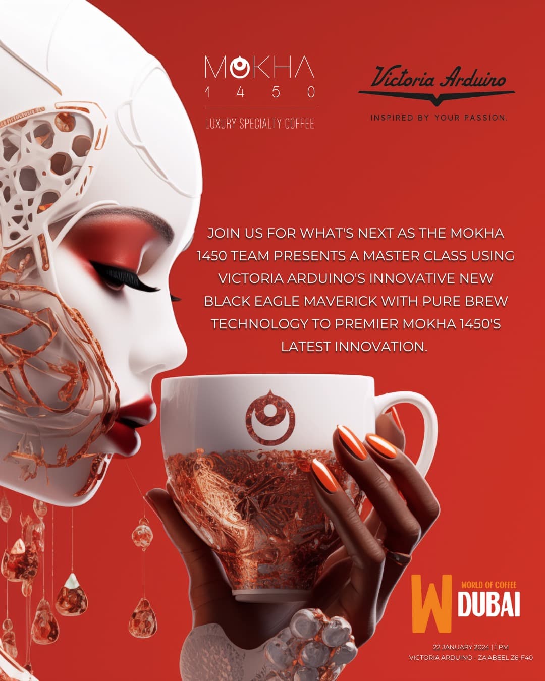 Unveiling the Latest Innovations from  Мокха 1450 at World of Coffee Dubai 2024