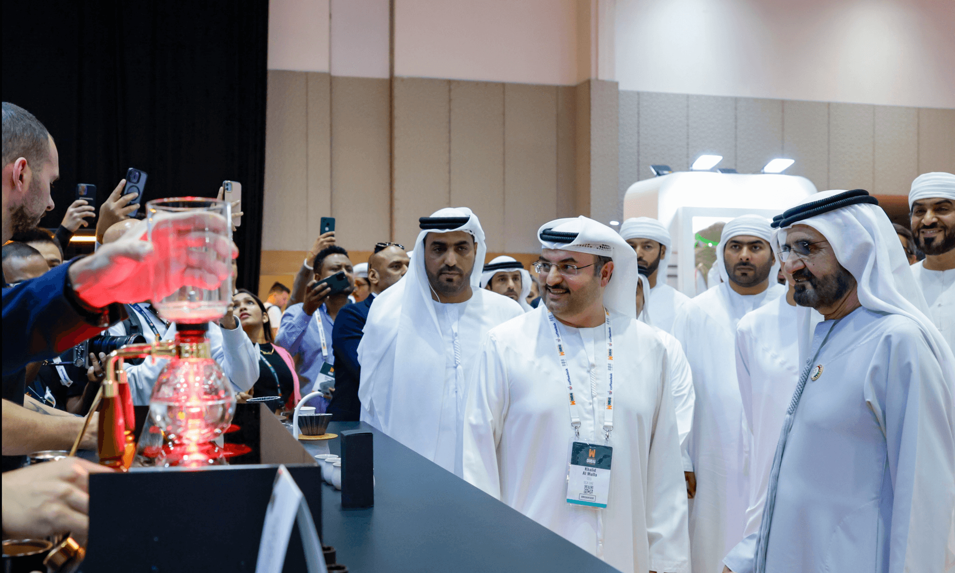 Mohammed bin Rashid visits World of Coffee Dubai 2024 exhibition