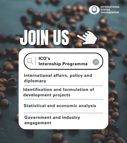 International Coffee Organization (ICO) Offers Exciting Internship Opportunities for Students