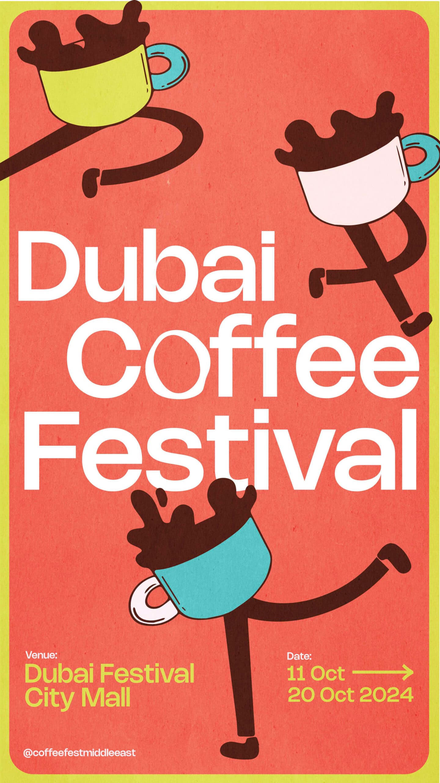 Under the slogan “A Salute to the Coffee Scene,” “DXB Live” organizes the Dubai Coffee Festival