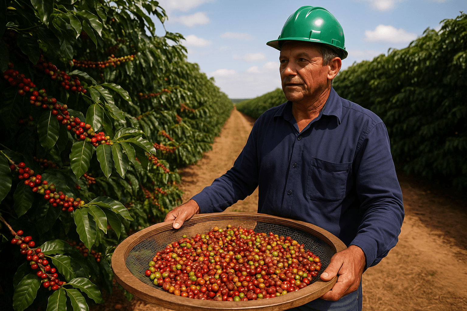 Brazil’s Cerrado Mineiro Coffee Harvest Reaches 81% in 2025, Says Expocacer