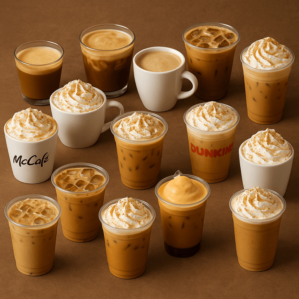 Top 16 Fall Coffee Drinks from Healthiest to Unhealthiest