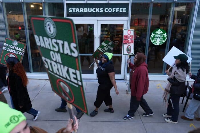 ‘No Contract, No Coffee’: Why Starbucks Workers Are Striking Across the US