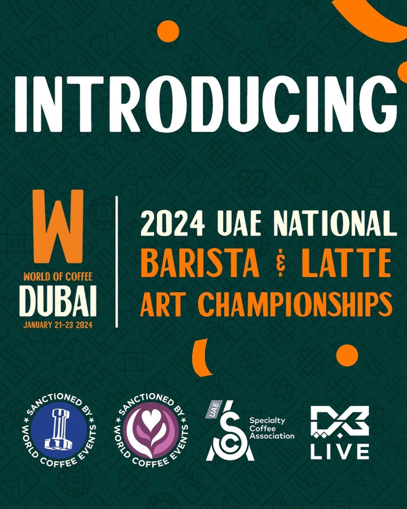 Specialty Coffee Association UAE Unveils Competitors for 2024 Emirates National Barista and Latte Art Championships at ‘World of Coffee Dubai’