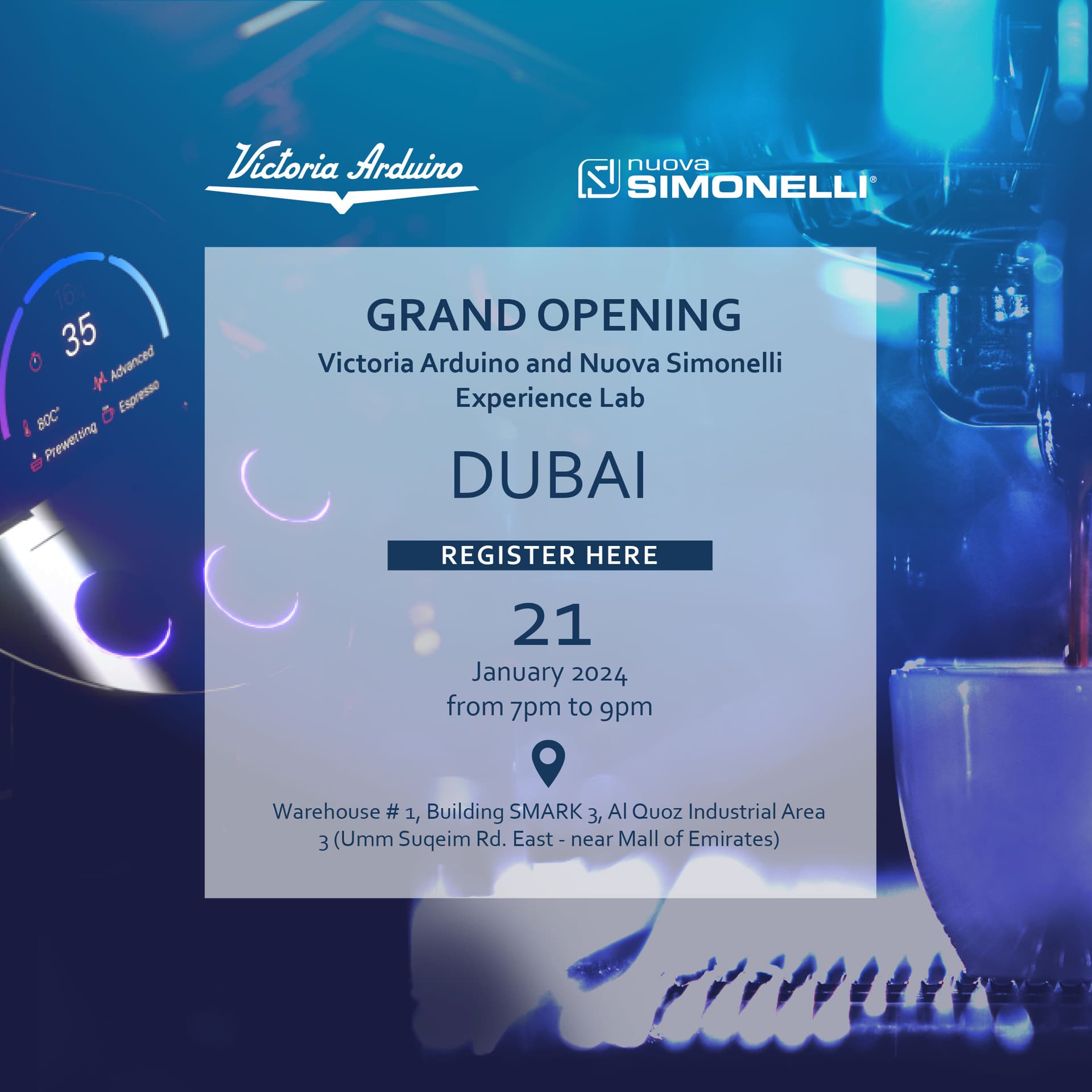 Victoria Arduino and Nuova Simonelli Prepare to Inaugurate an Experience Lab in Dubai