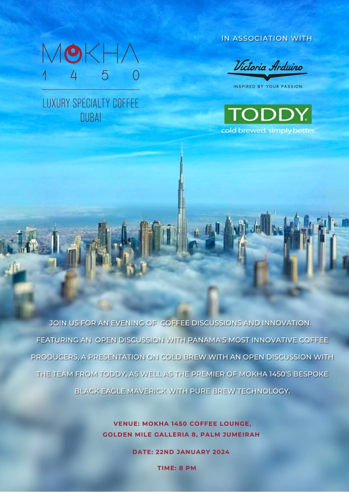 In Collaboration with “Victoria Arduino” and “Toddy,” Mokha 1450 Hosts an Evening of Coffee Excellence