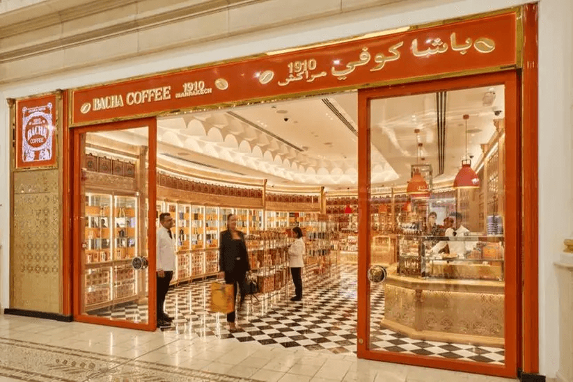 Opening of Bacha Coffee Café in Qatar at Villaggio Mall