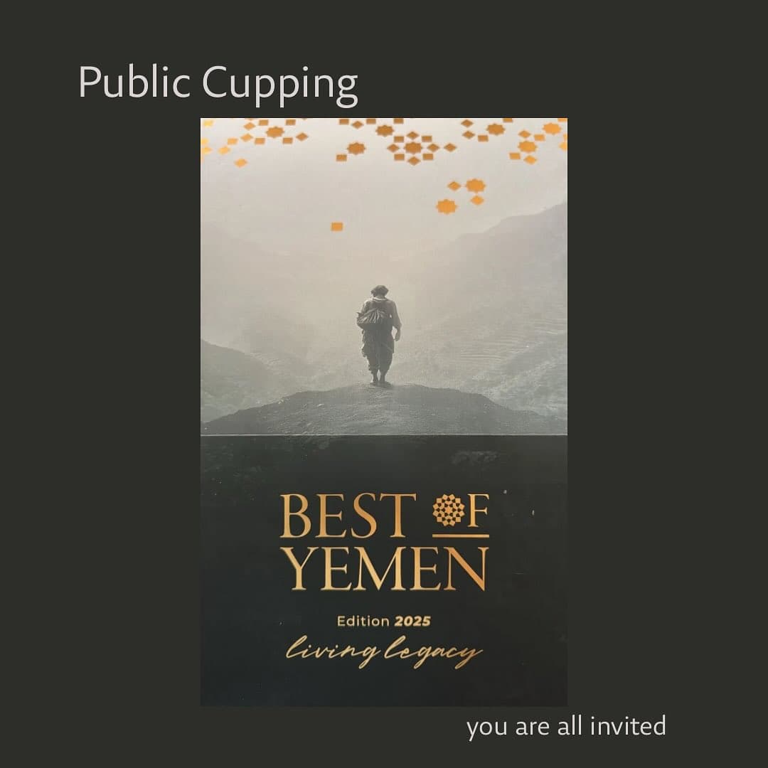 Dubai to Host Public Cupping of Best of Yemen 2025 Coffees