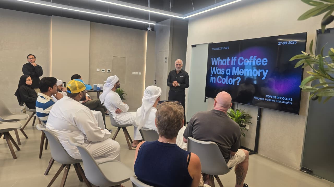 Coffee Tasting in Colors… An Innovative Experience in Dubai