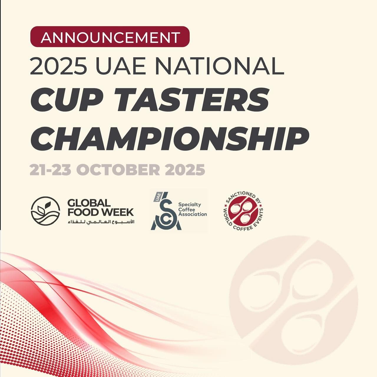 48 Competitors Announced for the 2025 UAE National Cup Tasters Championship