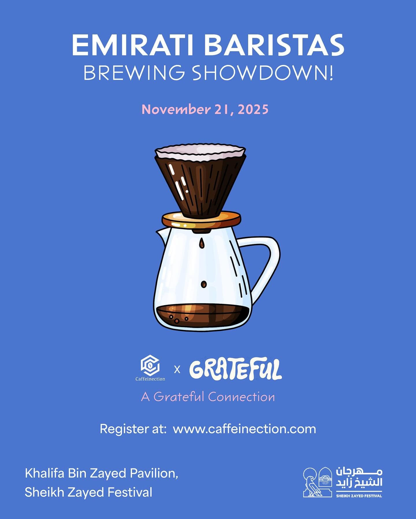 Registration Opens for Emirati Baristas Brewing Competition 2025 at Sheikh Zayed Festival