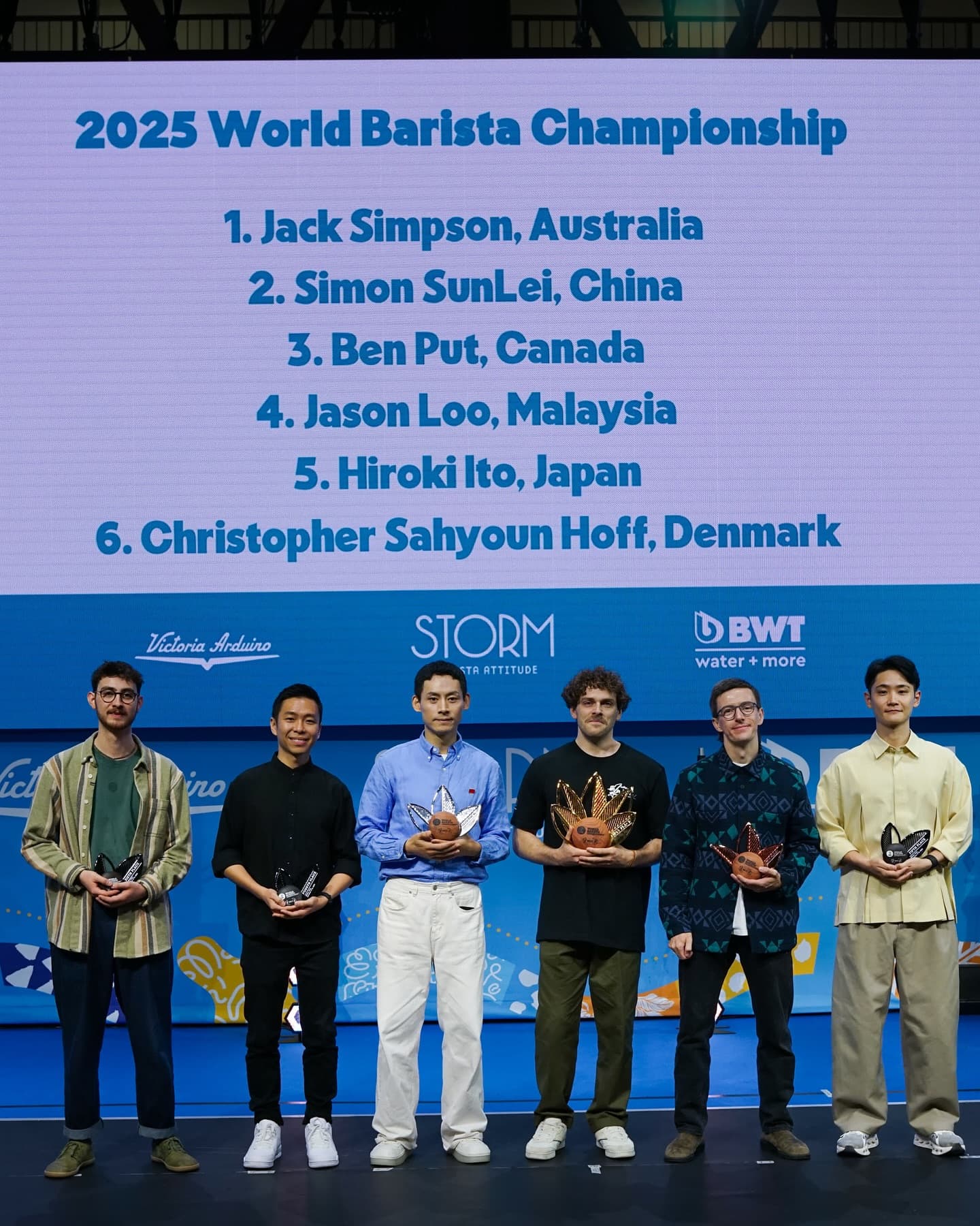 Jack Simpson Wins 2025 World Barista Championship in Milan