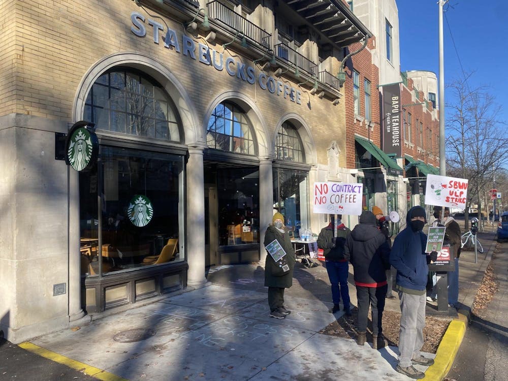 ‘No Contract, No Coffee’: Bloomington Starbucks Workers Join National Strike